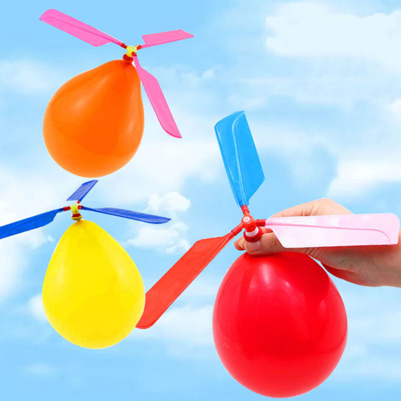 Wedding Supply List - 1/3/6PCS Air Balloon Helicopter Funny Balloon