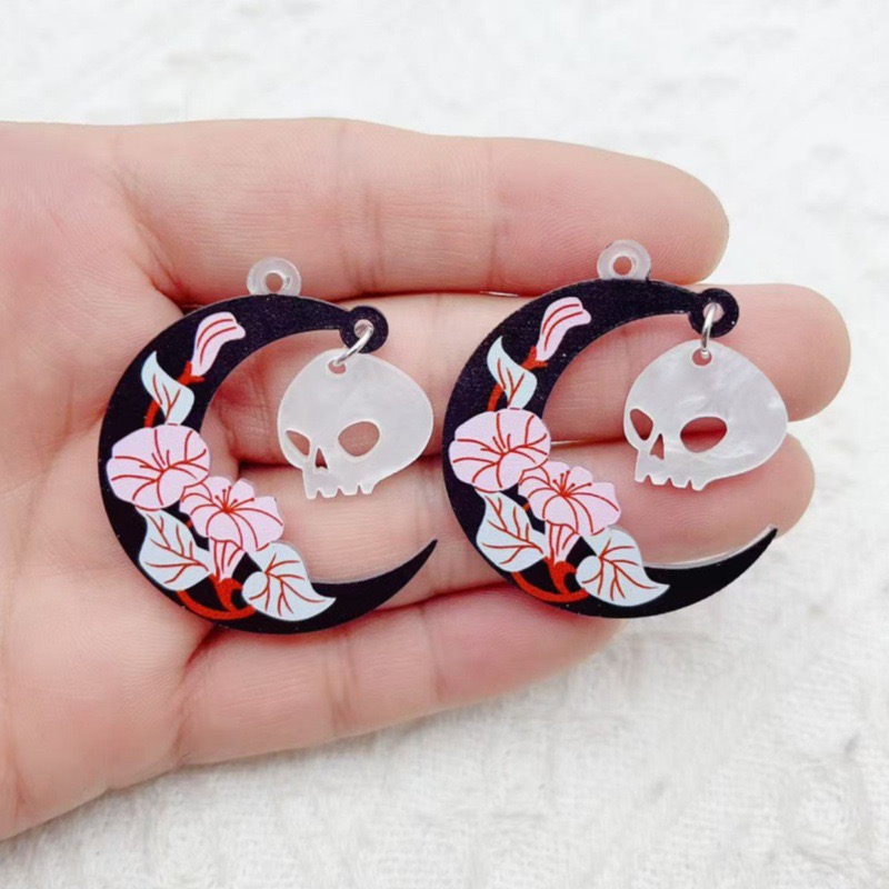10pcs Halloween Acrylic Ghost  - đánh giá và giá Wedding Yes