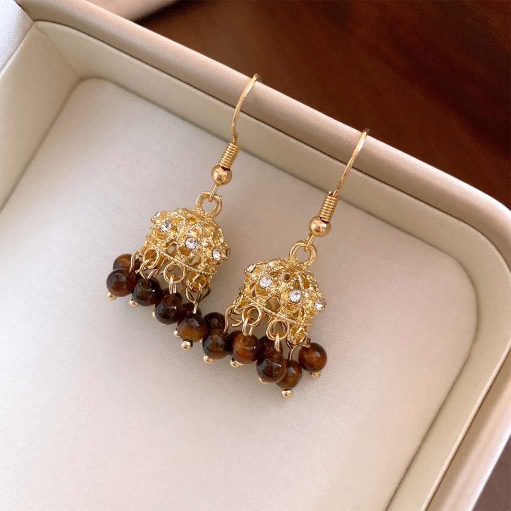 Boho Jhumka Bell‑Shaped Dangle - đánh giá và giá Indian Wedding Supply