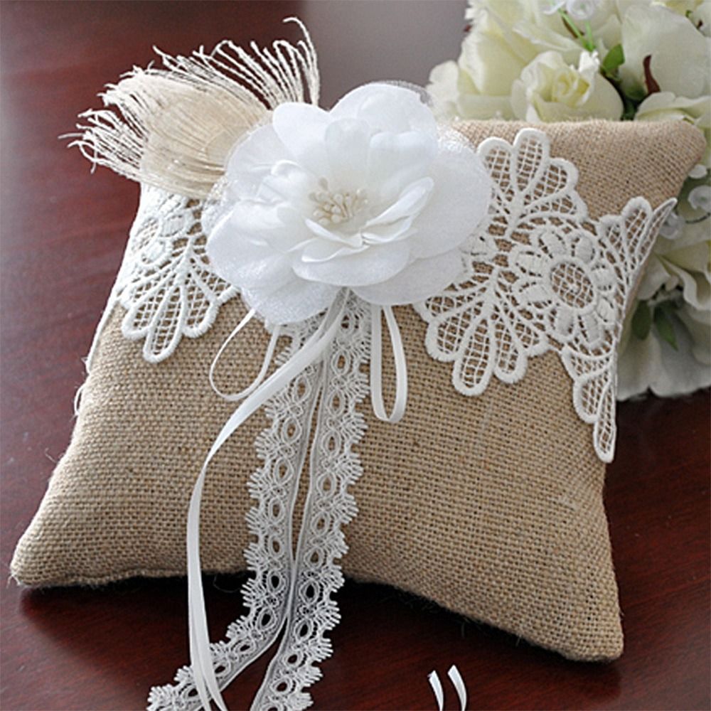 15*15cm 20*20cm Ring Bearer Pi - đánh giá và giá Ring Bearer Pillow