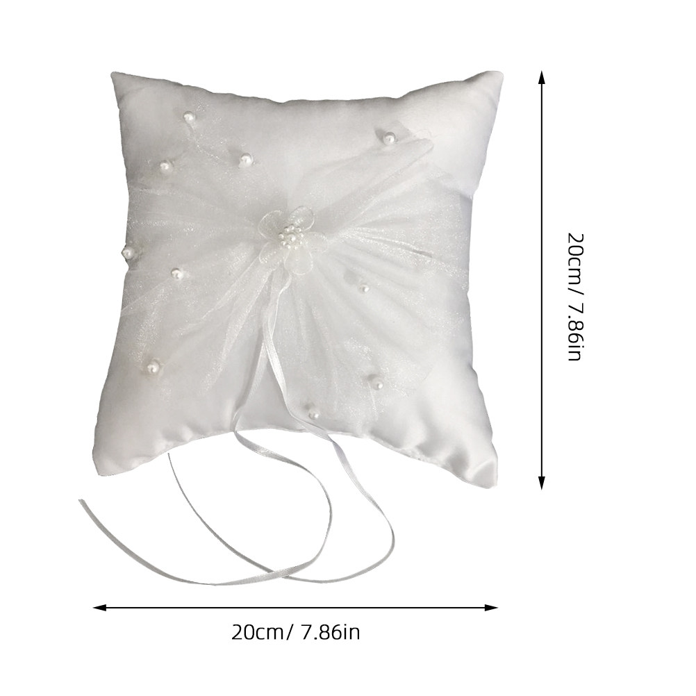 Ring Pillow Wedding Bridal Sof - đánh giá và giá Ring Bearer Pillow