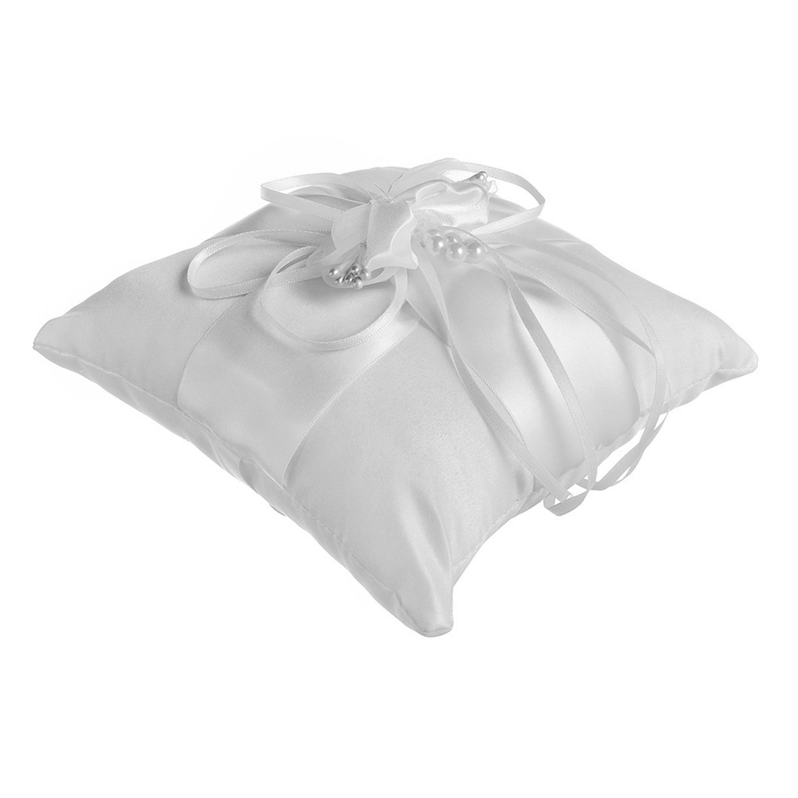 Pearl Flower Wedding Ring Cush - đánh giá và giá Ring Bearer Pillow