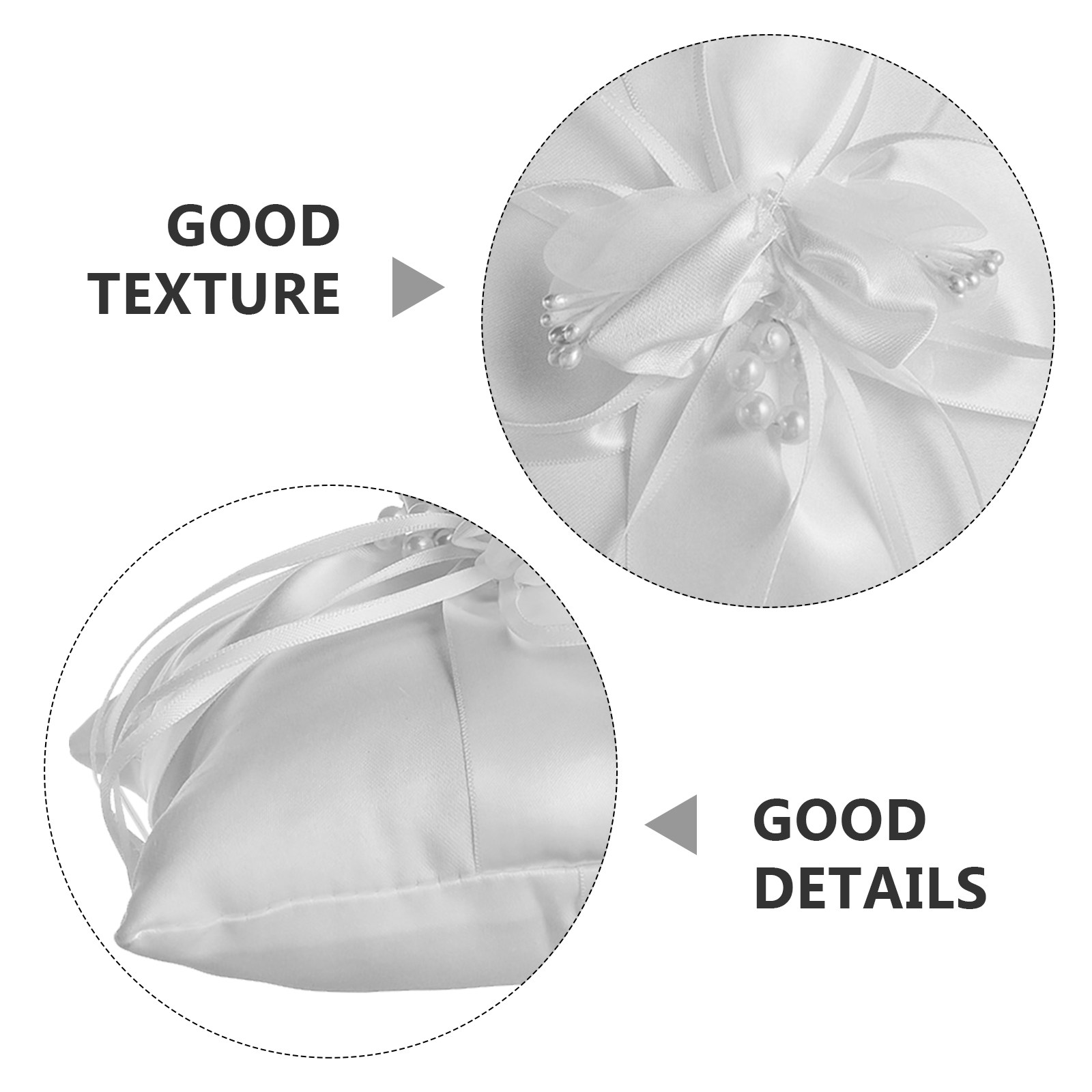 Pearl Flower Wedding Ring Cush - đánh giá và giá Ring Bearer Pillow