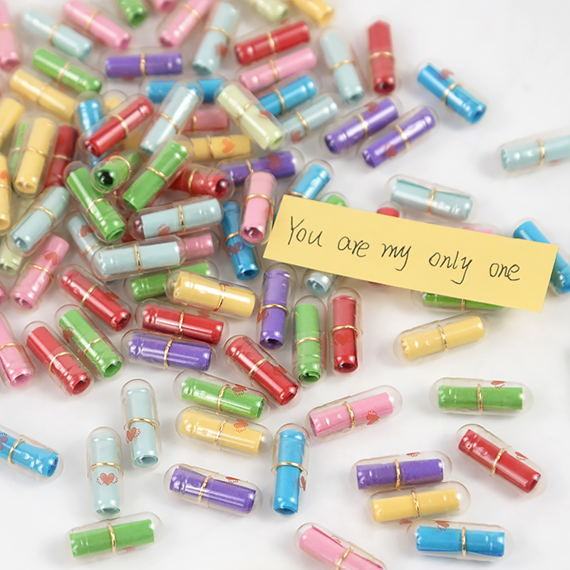 105Pcs Message Capsules Blank  - đánh giá và giá Wedding Supply List